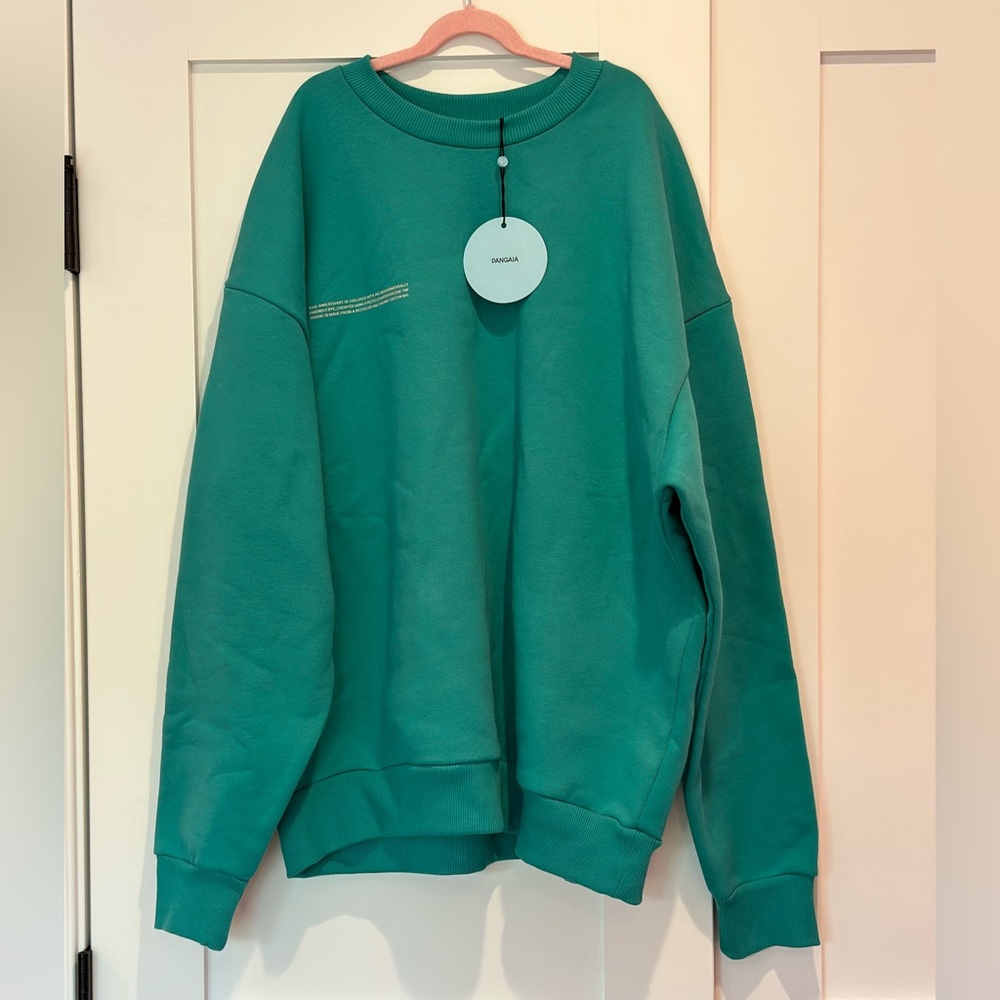 NWT RARE XL Teal Pangaia Sweatshirt